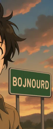 کلمه "بجنورد" به انگلیسی به صورت "Bojnourd" یا "Bujnurd" نوشته میشود.